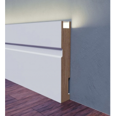 Плинтус под покраску с подсветкой PN 102 LED